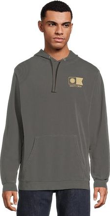 Salty Crew Flagship Fleece Mens Sweatshirt Coal : MD, Cotton/Fleece/Polyester