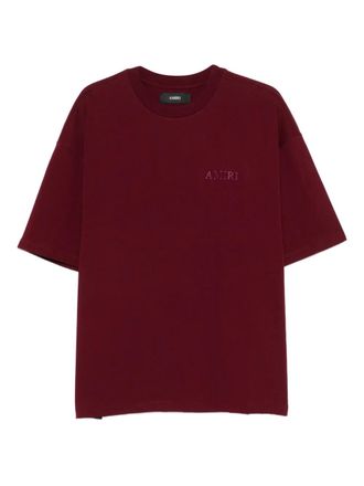 Amiri cotton T-shirt - Red