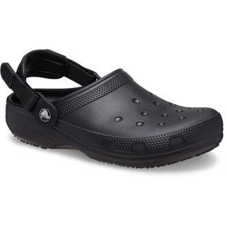 Crocs Classic Work Clog Thermoplastic Mens Black Clogs - Size UK 10