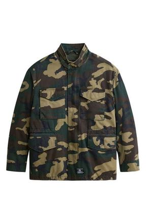 Alpha Industries M-65 Field Jacket in Woodland Camo at Nordstrom, Size Xx-Large