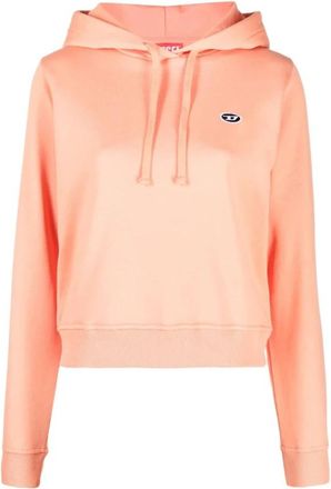 Diesel Hoodie - Dames - Hoodies - Roze - XS - Katoen - Hoodies & sweatvesten