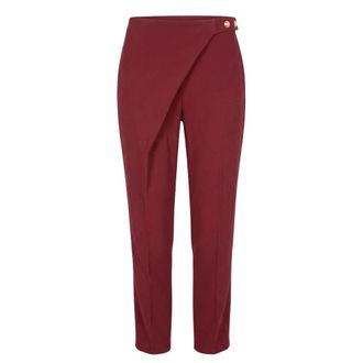 Trussardi Pantalones Tapered - Trousers - Mujer - Rojo - S