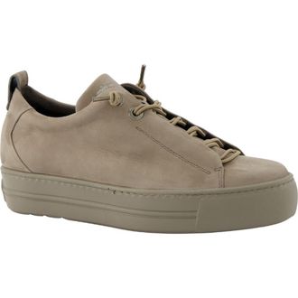 Paul Green Faye Sneaker in Taupe Nbk at Nordstrom, Size 10.5Us
