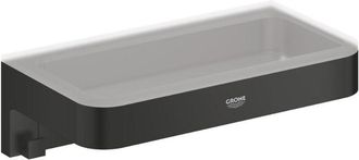 GROHE Cesta De Ducha Start Cube, Negro Mate (411072430)