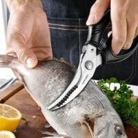 OEM Tijeras Para Aves Con Mangos De Pl&aacute;stico - Tijeras Dom&eacute;sticas De Acero Inoxidable Y Pl&aacute;stico - Mangos Ergon&oacute;micos - Universales Y Vers&aacute;tiles - Para Co