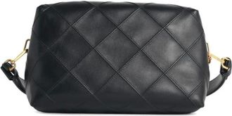 Tory Burch Tory Burch, Cross Body Bags, female, Black, Size: ONE SIZE Fleming Large Leather Crossbody Bag