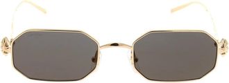 Cartier C D&eacute;cor Zonnebril - unisex - Accessoires - Geel - Maat: ONE Size