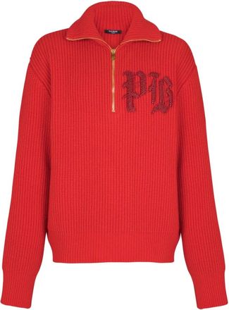 Balmain Hombre, Jerseys, Rojo, Talla: M
