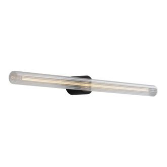 Rossini Illuminazione Potter Applique Da Bagno Nera Led 7w Con Lampadina Rigata S14d 2700k Ip44 - Rossini Group Illuminazione Bagno E Interni