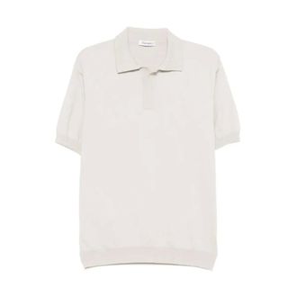 KANGRA Polo Shirts, male, Gray, Size: 2XL Polo senza bottoni rasato calato