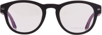 Chopard Demo Oval Mens Eyeglasses VCH327 703K 49