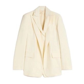 Max Mara Blazers, female, Yellow, Size: 2XS Sartorial Blazer