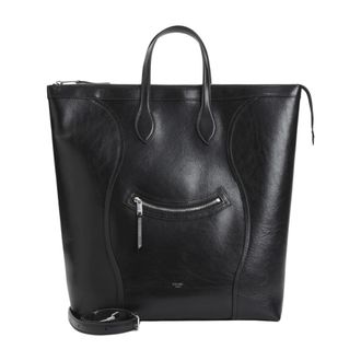 Celine Vertical Cabas Luggage - Bags - Mujer - Negro - ONE SIZE