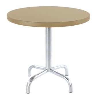 Schubiger M&ouml;bel Metall-Beistelltisch S&auml;ntis Rund