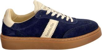 Pantofola D'oro Blue Suede Men Mens Sneakers