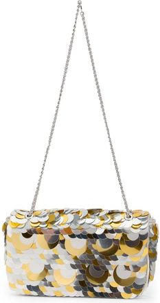 Paco Rabanne Borsa Baguette Small Sparkle - - Bags - Donna - Multicolore - ONE SIZE