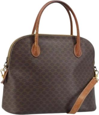 Celine Pre-owned Handbags, female, Brown, Size: ONE SIZE Pre-owned Vintage Hand Bag
