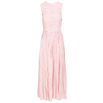 Rotate Rotate Birger Christensen, Dames, Jurken, Roze, Maat: L Viscose