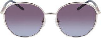 Longchamp 53mm Gradient Round Sunglasses in Gold at Nordstrom Rack