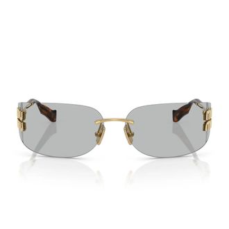 Miu Miu Sunglasses Mua51 S 5 Ak50 K Gold/Grey Women