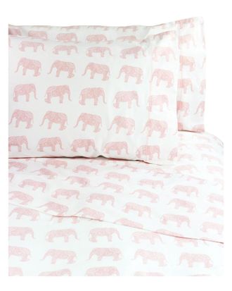 Melange Home Elephants 400 Thread Count Sheet Set