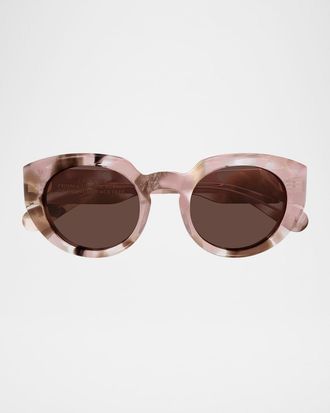 Chloé Round Acetate Sunglasses