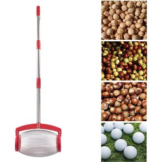 OEM Recolector De Frutos Secos Y Frutas Para Jard&iacute;n - Recolector De Nueces, Casta&ntilde;as Y Pelotas De Golf Con Tapa Giratoria -crezuo