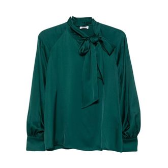 Liu Jo Dresses - female - Liu Jo - Blouses - Green - S - Blouses & Shirts