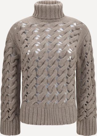 P.A.R.O.S.H. P. A.R. O.S. H. Maglione a collo alto traforato Woman S