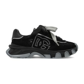 Dolce & Gabbana Sneakers, female, Black, Size: 11 US Country Road Fabric Sneakers