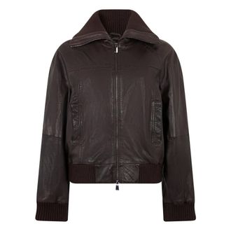 Pinko Pinko, Dames, Jassen, Bruin, Maat: M Wol
