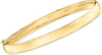 Ross-Simons Italian 18kt Yellow Gold Bangle Bracelet