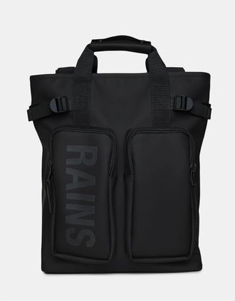 Rains Womens Rains Texel Tote Backpack - 124 Lagoon - Black - Size: ONE size