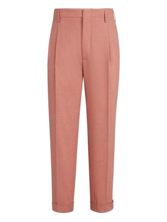 Brunello Cucinelli Pantaloni plissé - Arancione