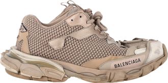 Balenciaga Balenciaga Track.3 sneakers in beige polyurethaan