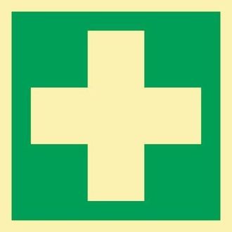 OEM Panneau De Secours Asr A1.3/din En Iso 7010/din 67510 L148xl148mm Film De Premiers Secours (par 10)