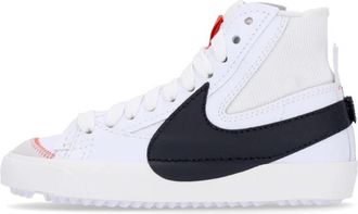 Nike Jumbo High-Top Sneakers - Heren - Fitnessschoenen - Wit - 35 1/2 EU - Leer - Fitness