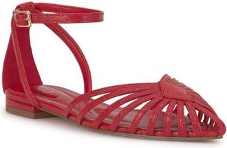 Jessica Simpson Eulean Ankle Strap Sandal in Red Muse at Nordstrom, Size 5.5