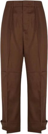 Costumein Hombre, Pantalones, Marr&oacute;n, Talla: S