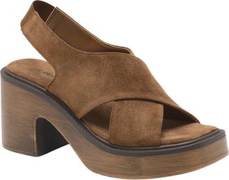 Free People Cora Platform Suede Clog
