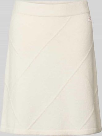 Oh April Rock mit Label-Patch in Offwhite, Gr&ouml;&szlig;e XL