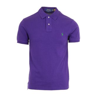 Polo Ralph Lauren Tops, Heren, Paars, S, Stijlvolle T-shirts en Polos