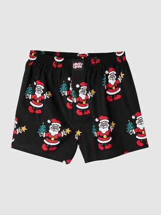 Lousy Livin Underwear Santa Boxershorts black