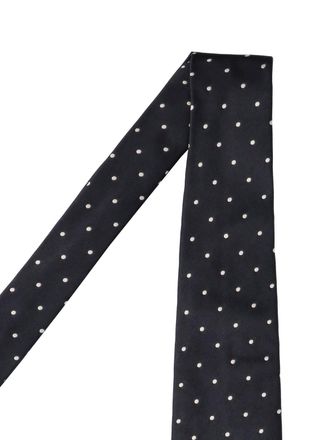 Tom Ford Mens Ties Black Silk Mulberry