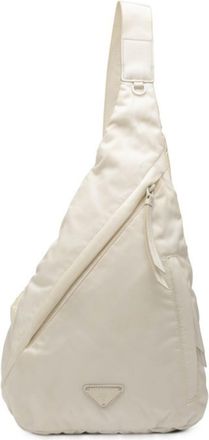 Prada White Nylon Sling Bag (Pre-Owned)