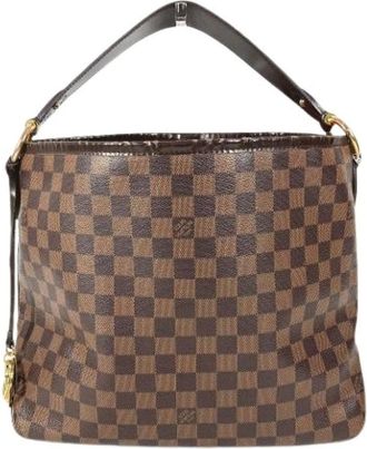 Louis Vuitton Pre-owned Shoulder Bags, female, Brown, Size: ONE SIZE Pre-owned Damier Shoulder Bag