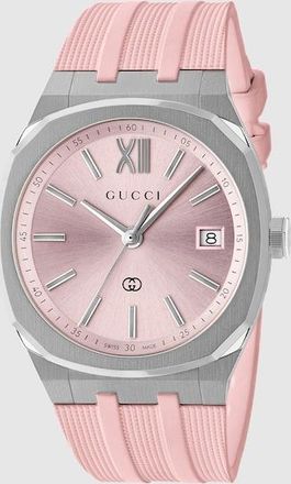 Gucci 25H Watch, 36mm, Steel, Steel