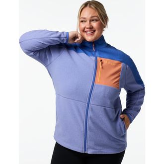 Cotopaxi Abrazo Fleece Full-Zip Jacket - Womens in Azure And Aster at Nordstrom, Size Xx-Small