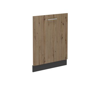 Vicco Tapa Del Lavavajillas R-line, Roble Artesanal, 60 Cm Sin Encimera