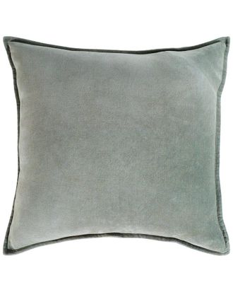 Surya Cotton Velvet Accent Pillow